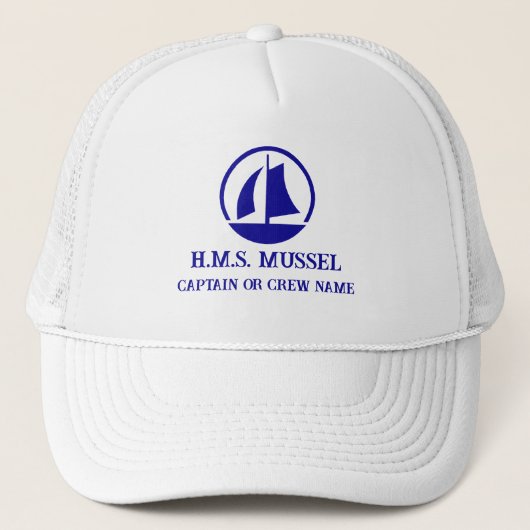 船長 キャップ (正面)