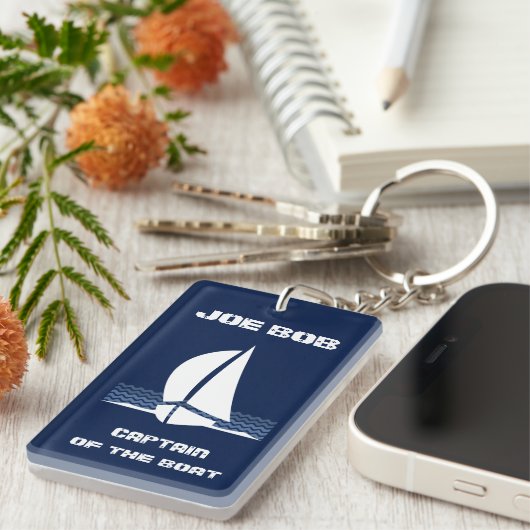 船長 キーホルダー (正面右)
