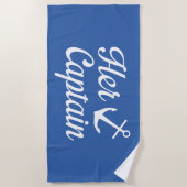 船長 ビーチタオル (正面)