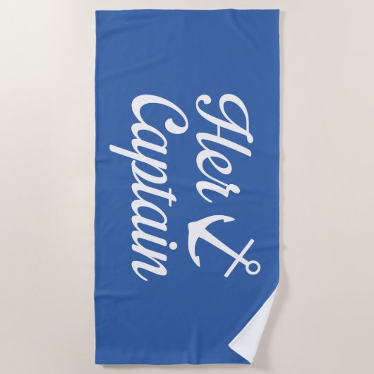 船長 ビーチタオル (正面)