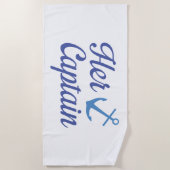 船長 ビーチタオル (正面)