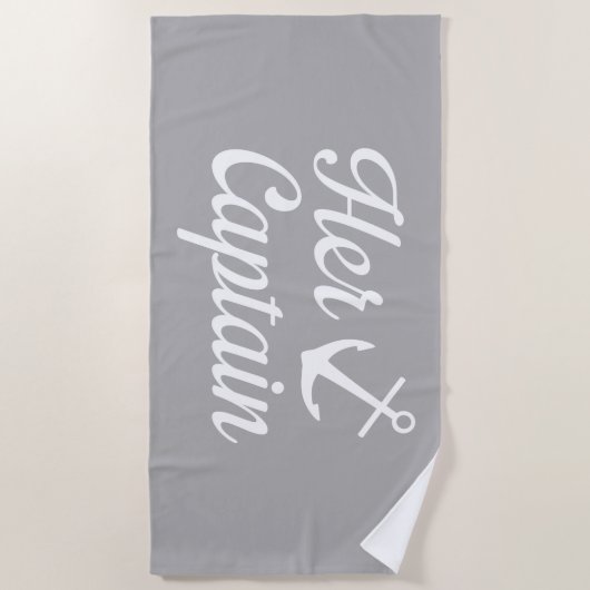 船長 ビーチタオル (正面)