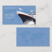 船長 名刺 (正面/裏面)