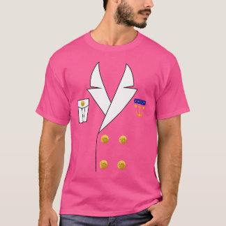 船長・水兵 簡単 クール コスプレ ハロウィン Tシャツ