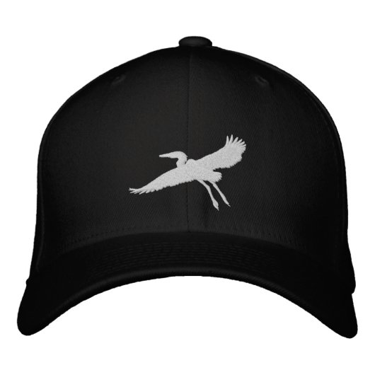 船頭帽 刺繍入りキャップ (正面)