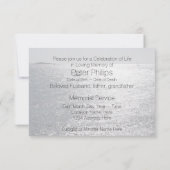 船首一お祝い命日 招待状 (裏面)