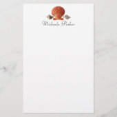 船首便パーソナライズされた具 便箋 (正面)