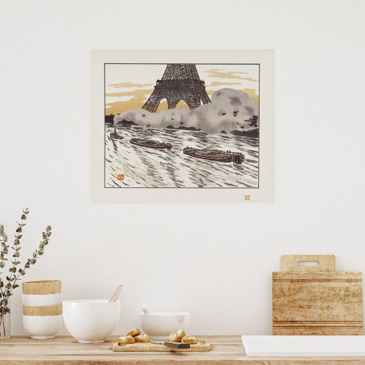 船 ポスター (キッチン)