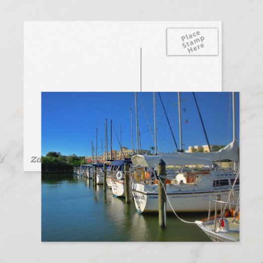 船 ポストカード (正面/裏面)