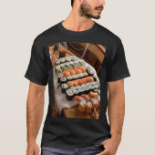 船,寿司 Tシャツ (正面)