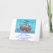 船Ahoy! カード (裏面)