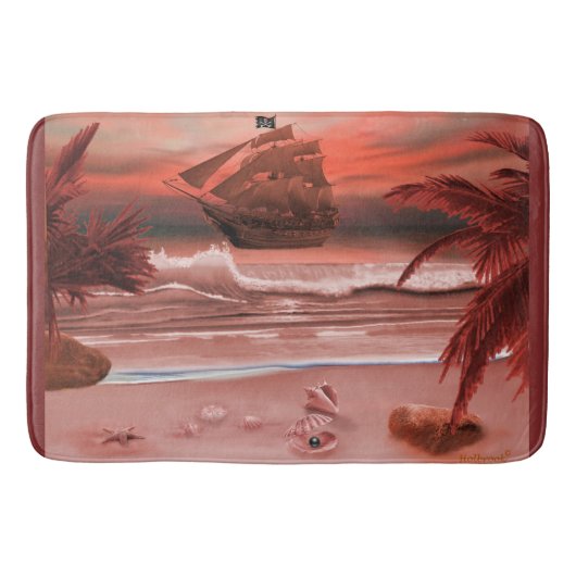 船AHOY バスマット (正面)