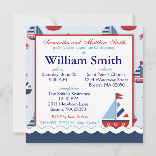 船Ahoy! 洗礼Square_Zip Code2 招待状 (裏面)