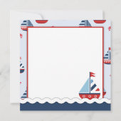 船Ahoy! TYの正方形 サンキューカード (裏面)