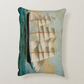 船Fleetwingの香港湾 アクセントクッション (裏面(縦))