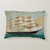 船Fleetwingの香港湾 アクセントクッション (裏面)