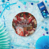 艦船Feliz Navidad!聖降誕祭お目出とうスペインの。 ペーパープレート (パーティー)