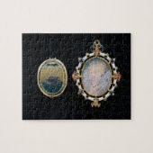 艦隊の宝石、エリザベス女王一世のencloのミニチュア ジグソーパズル (横)