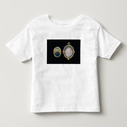 艦隊の宝石、エリザベス女王一世のencloのミニチュア トドラーTシャツ (正面)