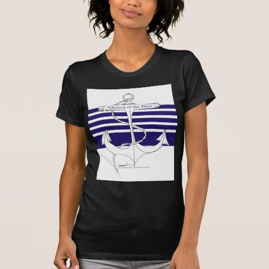 艦隊の海軍海軍大将、贅沢なfernandes tシャツ (正面)