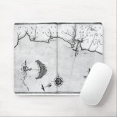 艦隊の艦隊のルートを示すNo.2の地図を描いて下さい マウスパッド (マウス)