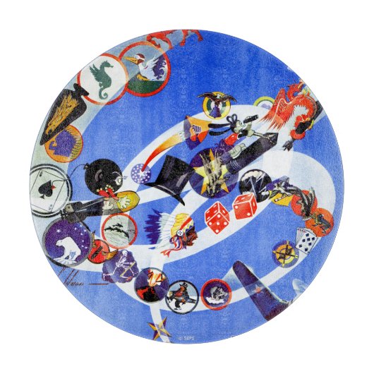 艦隊の記章 カッティングボード (正面)