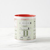 艦隊の貨物シャトルのマグの船 マグカップ (中央)