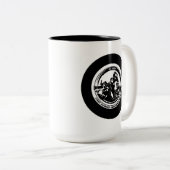 艦隊戦闘用カメラ大西洋マグカップ ツートーンマグカップ (正面右)