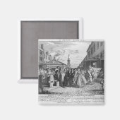 艦隊結婚の1747年 マグネット (正面/裏面)