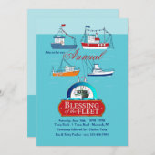 艦隊賛美招待状 招待状 (正面/裏面)