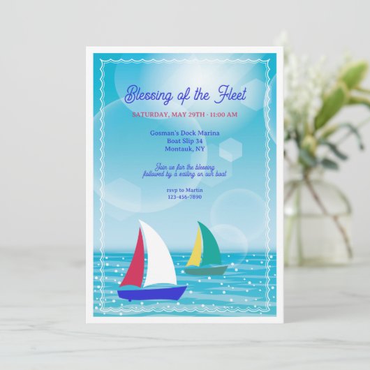 艦隊賛美招待状 招待状 (スタンド正面)