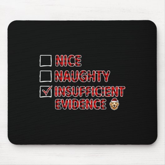 良いいけな証拠おもしろい不十分な黄金 マウスパッド (正面)