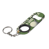 良いお気に入りのウォークゴルフを台無しにする方法 キーホルダー栓抜き (正面アングル)