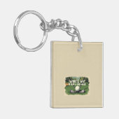 良いお気に入りのウォークゴルフを台無しにする方法 キーホルダー (正面左)