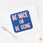 良いか引用文だおもしろい スクエアシール (封筒)