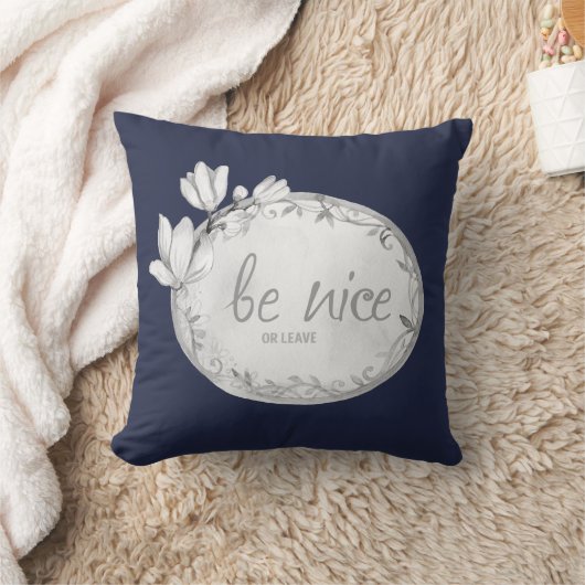 良いか暗離れい青と灰色の装飾である クッション (ブランケット)