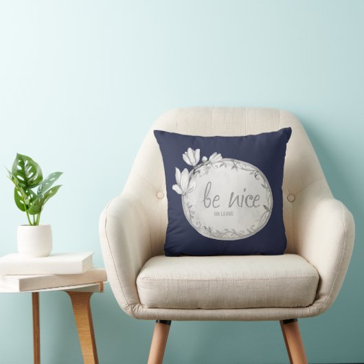 良いか暗離れい青と灰色の装飾である クッション (椅子)