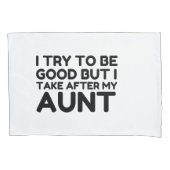 良いが叔母の後を追う 枕カバー (正面)