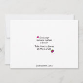 良いことに焦点を当てて_Flat Card 7" x 5" (裏面)