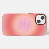 良いことに目を向ける iPhoneケース (裏面横)
