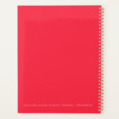 良いことをする今レインボー絞り染めボホ プランナー手帳 (裏面)