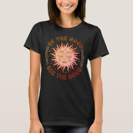 良いことを考え良いことを行う Tシャツ