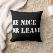 良いまたは離れす – 装飾装飾用クッション クッション (ブランケット)