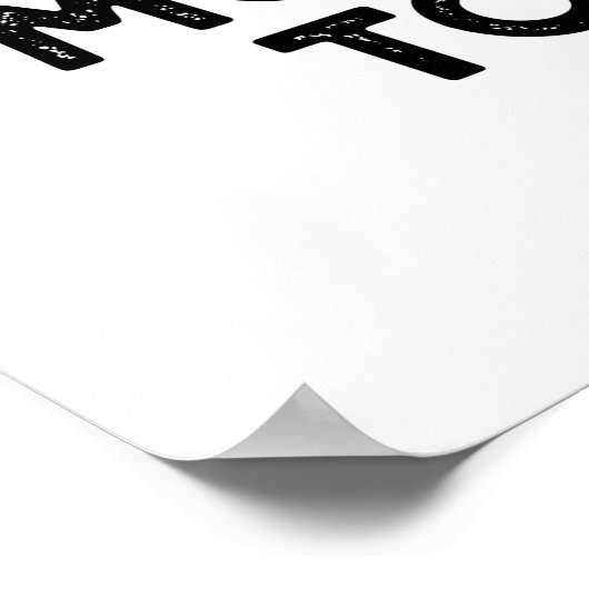 良いものはすべて最後のクッキーパおもしろいンに砕ける ポスター (角)