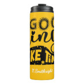 良いものは時間がかかる引用文 タンブラー (正面)