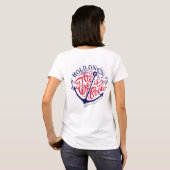 良いものをしっかりと掴まえよう -テサロニケ人への手紙第一 5:21. Tシャツ (裏面フル)