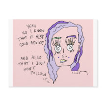 良いアドバイス |はがきプリント | #overheard