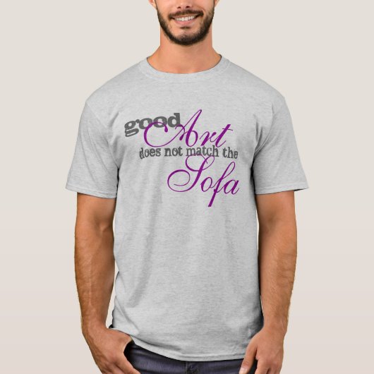良いアート Tシャツ (正面)