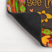 良いインスピレーションをモダン見カラフルる マウスパッド (コーナー)