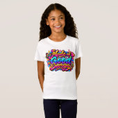 良いエネルギーでできている Tシャツ (正面フル)